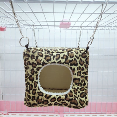 Hamac pour Rongeur Cube Suspendu Léopard 