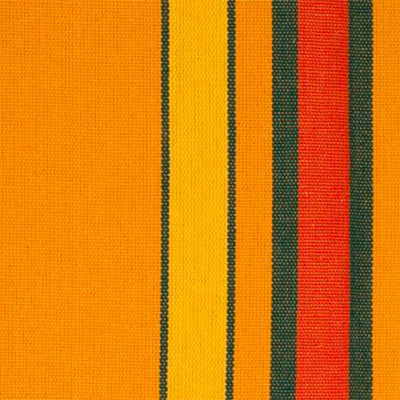 Toile Hamac 2 Personnes Jaune Motif 