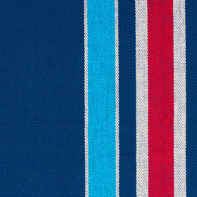 Toile Hamac 2 Personnes Bleue Motif 