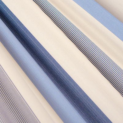 Toile Hamac 2 Personnes Blanche Bleue Motif 