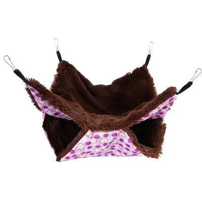 Hamac pour Rongeur Suspendu Lapins Roses