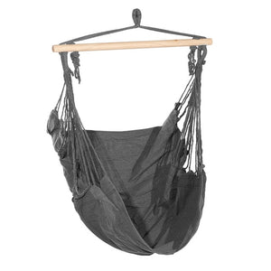 Fauteuil Suspendu en Toile Noir