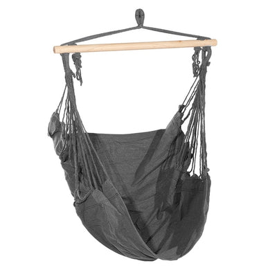 Fauteuil Suspendu en Toile Noir