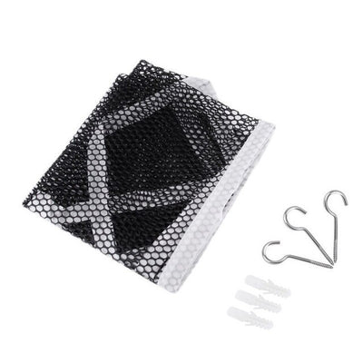 Hamac Rangement Peluches Noir