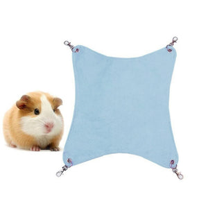Hamac pour Gerbille en Coton Bleu