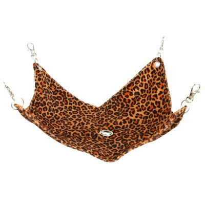 Hamac pour Lapin en Peluche Léopard 