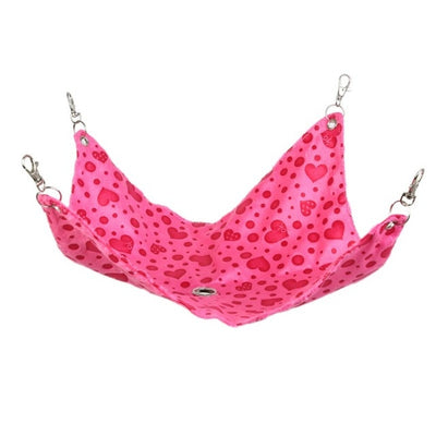 Hamac pour Lapin en Peluche Rose 2