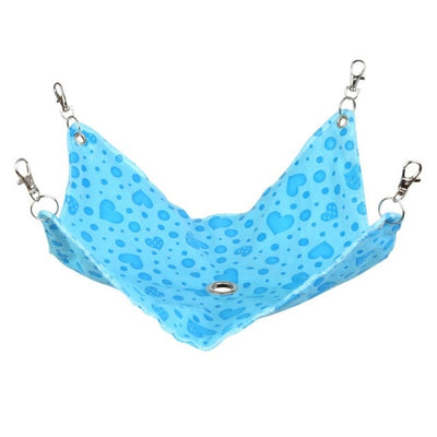 Hamac pour Lapin en Peluche Bleu 2