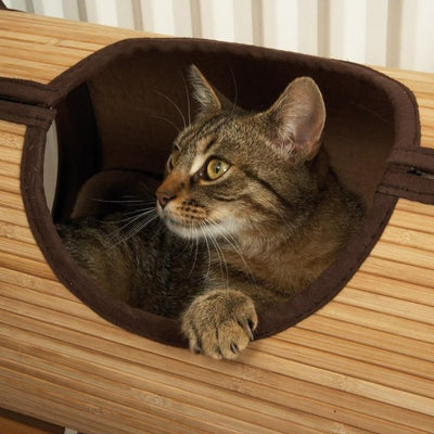 Hamac pour Chat Radiateur en Bambou Naturel
