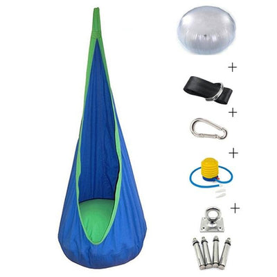 Chaise Suspendue pour Enfant Bleue