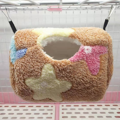 Hamac pour Rongeur Cylindre Suspendu Marron