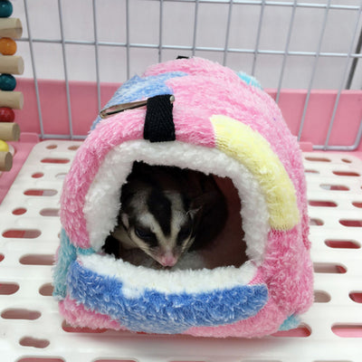 Hamac pour Rongeur Cabane Suspendue Rose