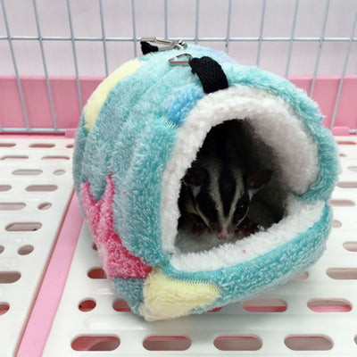 Hamac pour Rongeur Cabane Suspendue Bleue 2