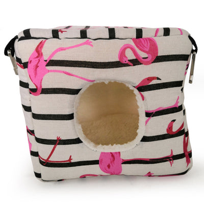 Hamac pour Rongeur Cube Suspendu Flamant rose